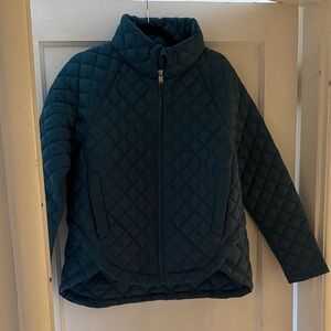 Athleta Quilted Jacket teal